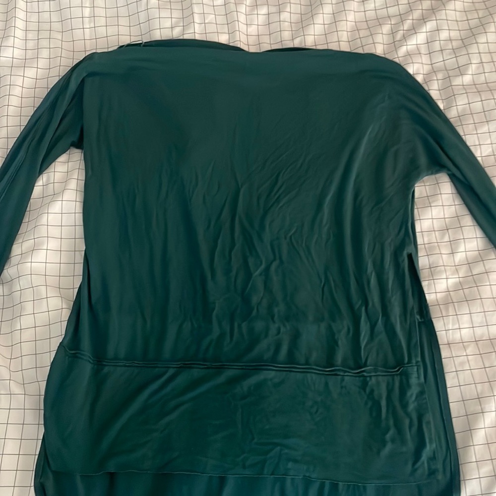 Free people long sleeve emerald shirt size xs